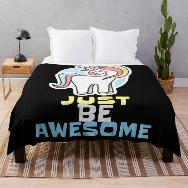 Item preview, Just Be Awesome - beautiful Unicorn  designed and sold by HStudioPrints.