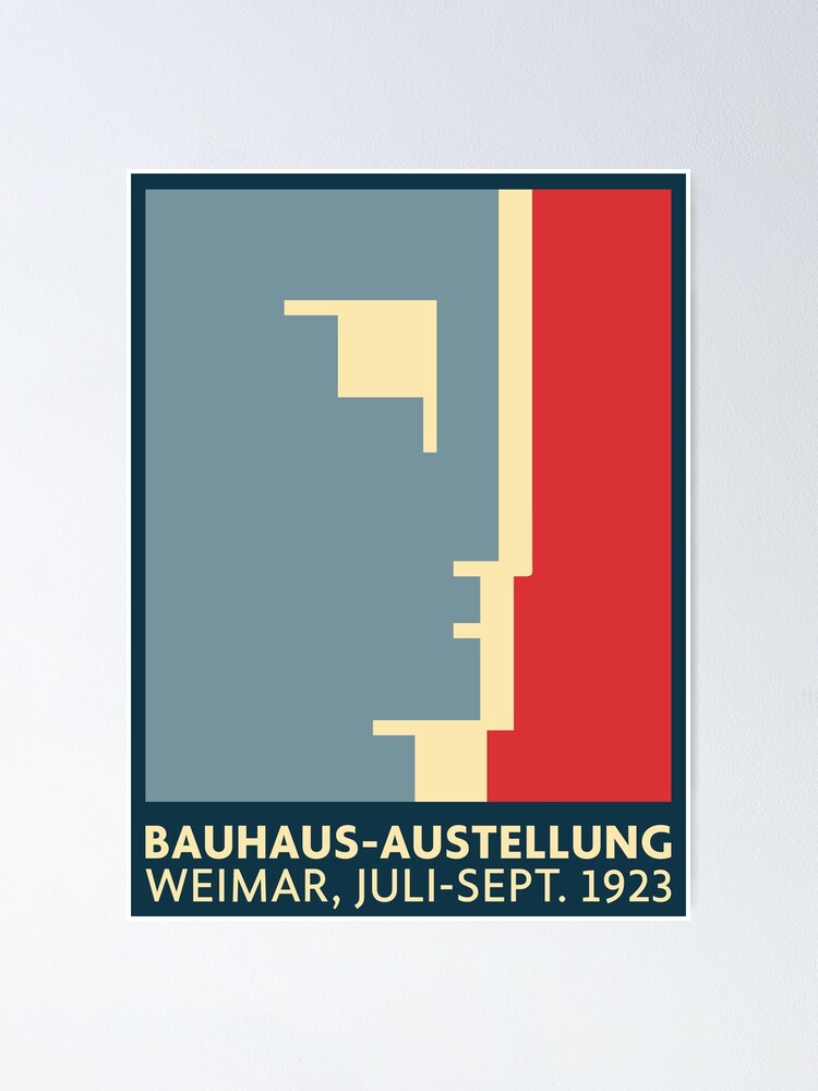 Bauhaus Weimar exhibition poster – EMPTY WALL