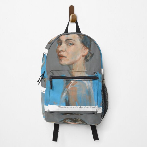Item preview, When it comes to changing a tyre I'm all woman, painting with quote. designed and sold by Leonardo-Bogato.