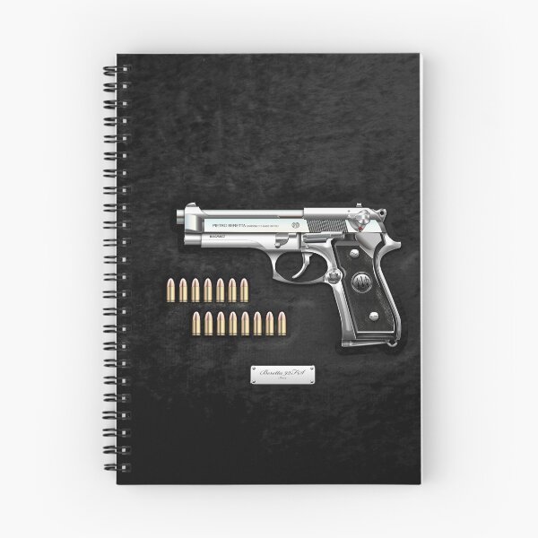 Item preview, Beretta 92FS Inox over Black Velvet designed and sold by Serge Averbukh Art Studio.