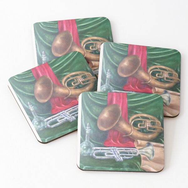 Item preview, Still life painting - musical instruments. designed and sold by Umiska.