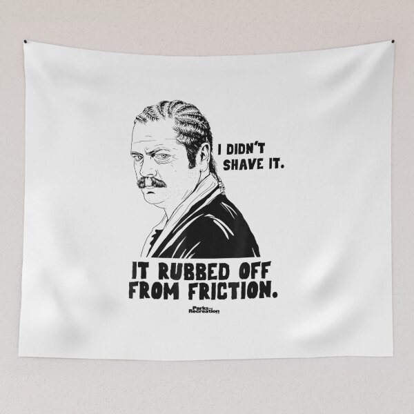 Item preview, Parks _ Recreation It Rubbed Off  designed and sold by Josemaigie30.