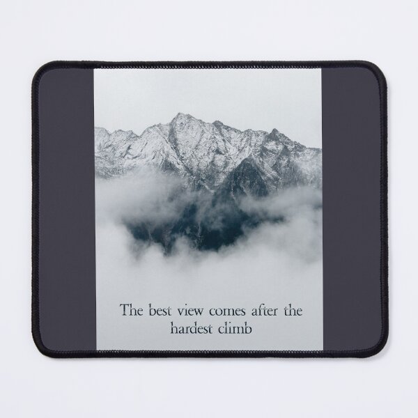 Item preview, The Best View Comes After the Hardest Climb designed and sold by Solidarityandco.