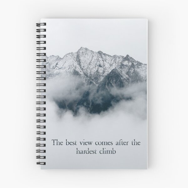 Item preview, The Best View Comes After the Hardest Climb designed and sold by Solidarityandco.