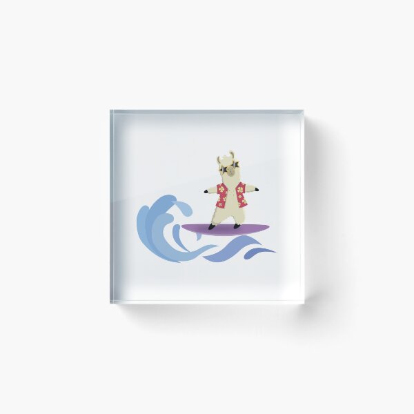Item preview, Cool Llama Surfing On Wave  designed and sold by Peach-Design.