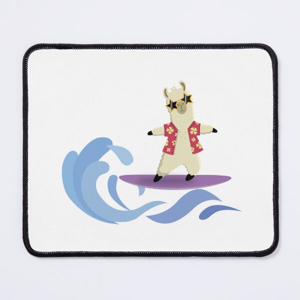 Item preview, Cool Llama Surfing On Wave designed and sold by Peach-Design.