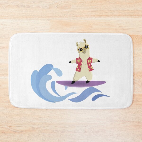 Item preview, Cool Llama Surfing On Wave  designed and sold by Peach-Design.