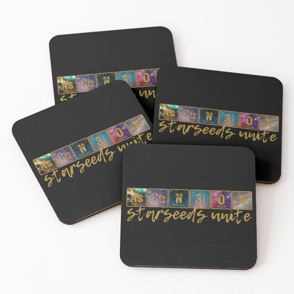 Item preview, STARSEEDS UNITE, ASCENSION PERIODIC TABLE designed and sold by Mercurial Merkaba.