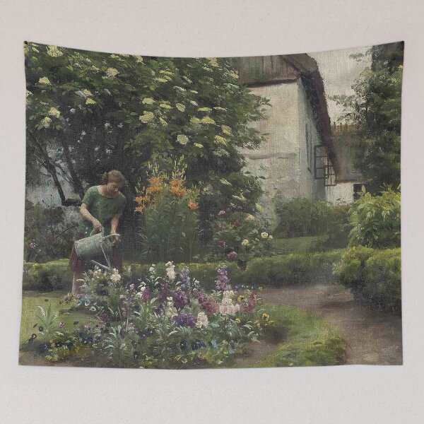 Item preview, Watering the Garden, Peder Mørk Mønsted designed and sold by Art Outlaws.
