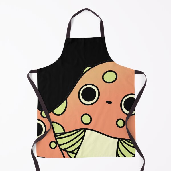 Item preview, cute orange kawaii fly agaric mushroom | cute kawaii art designed and sold by ArtisticThings1.
