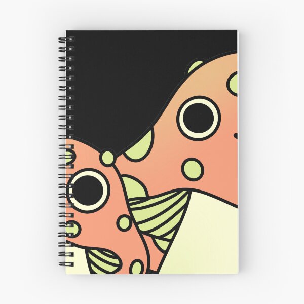 Item preview, cute orange kawaii fly agaric mushroom | cute kawaii art designed and sold by ArtisticThings1.