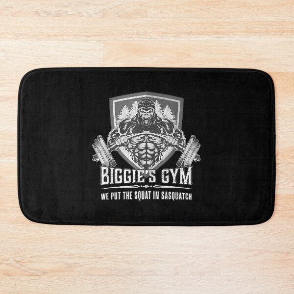 Item preview, Workout Shirt - Biggies Gym Puts Squat in Sasquatch designed and sold by Josemaigie30.