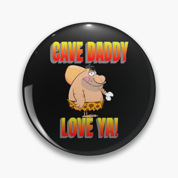 Item preview, CAVE DADDY, LOVE CAVEMAN, CAVEMAN VALENTINE, DORKY VALENTINE GIFT, designed and sold by R B Chrystal.