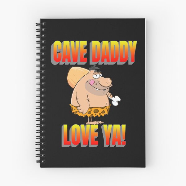 Item preview, CAVE DADDY, LOVE CAVEMAN, CAVEMAN VALENTINE, DORKY VALENTINE GIFT, designed and sold by R B Chrystal.