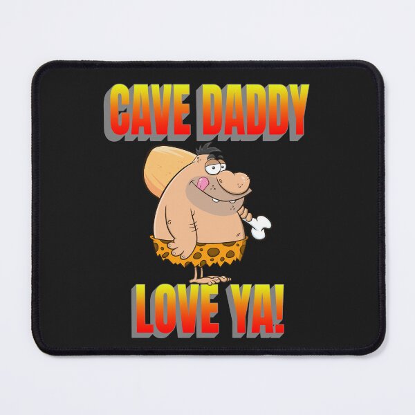 Item preview, CAVE DADDY, LOVE CAVEMAN, CAVEMAN VALENTINE, DORKY VALENTINE GIFT, designed and sold by R B Chrystal.