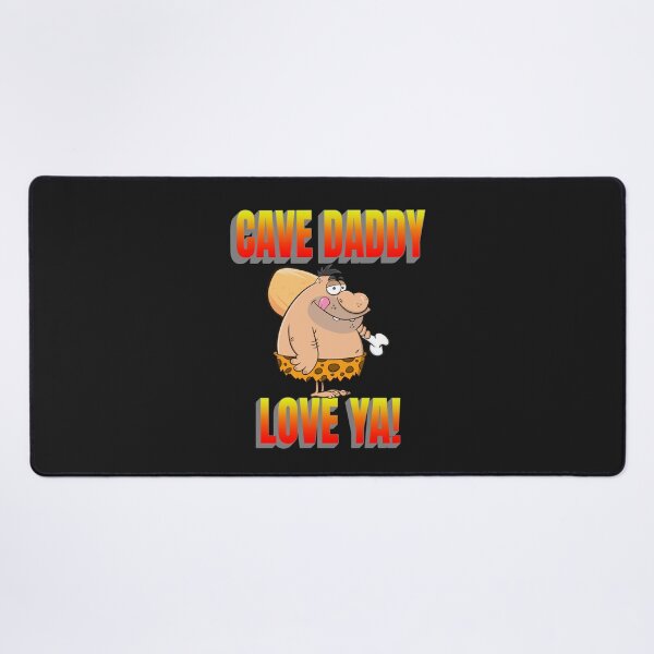 Item preview, CAVE DADDY, LOVE CAVEMAN, CAVEMAN VALENTINE, DORKY VALENTINE GIFT, designed and sold by R B Chrystal.
