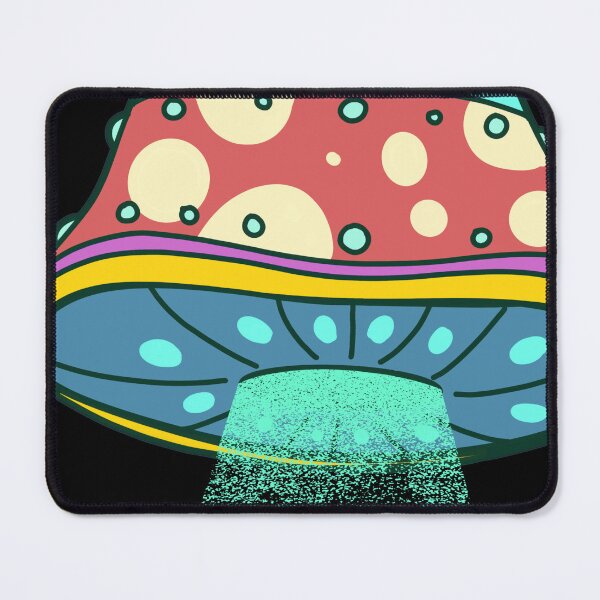 Item preview, cute ufo kawaii fly agaric mushroom | cute kawaii art designed and sold by ArtisticThings1.