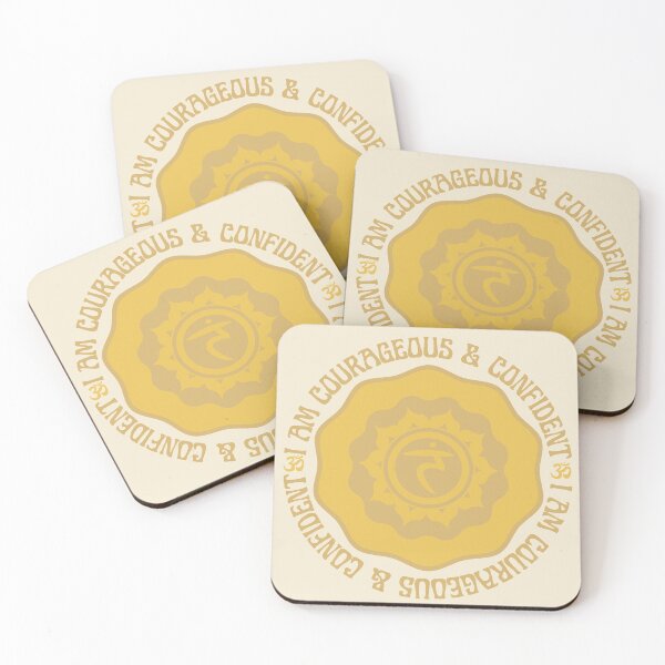 Item preview, I AM COURAGEOUS AND CONFIDENT, MANIPURA SOLAR PLEXUS CHAKRA AFFIRMATION designed and sold by Mercurial Merkaba.