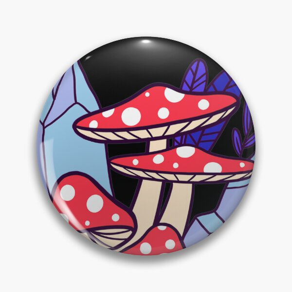 Item preview, cool kawaii fly agaric mushroom | cute kawaii art designed and sold by ArtisticThings1.