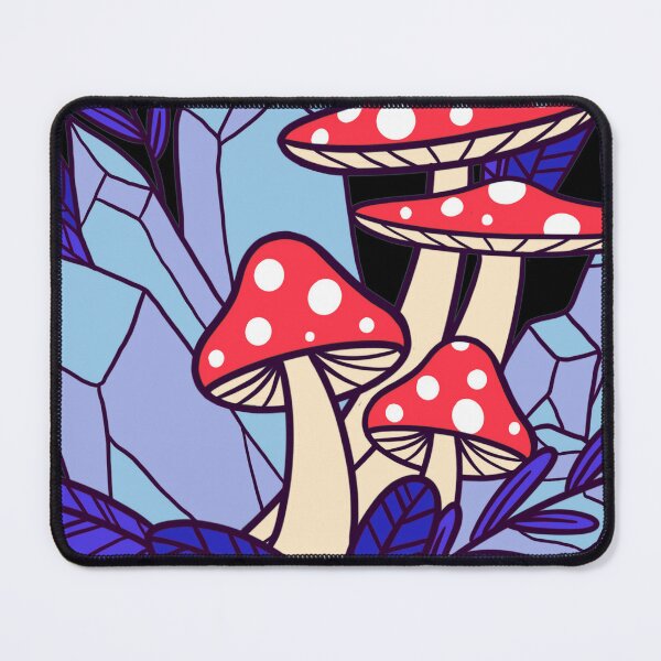 cool kawaii fly agaric mushroom | cute kawaii art Mouse Pad