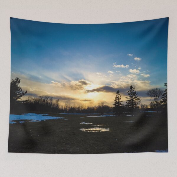 Item preview, Sunset at Crysler's Farm designed and sold by ParsonBrown.