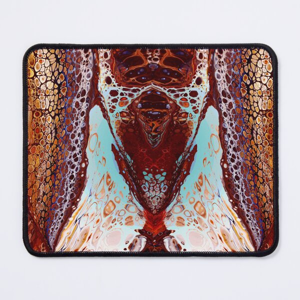 Item preview,  ***FUNNY RICH EARTHY  ABSTRACT SYMETRIC GEOMETRIC PATTERN - THE BOWELS OF THE EARTH CONTEMPLATE YOU.  designed and sold by Ralek.
