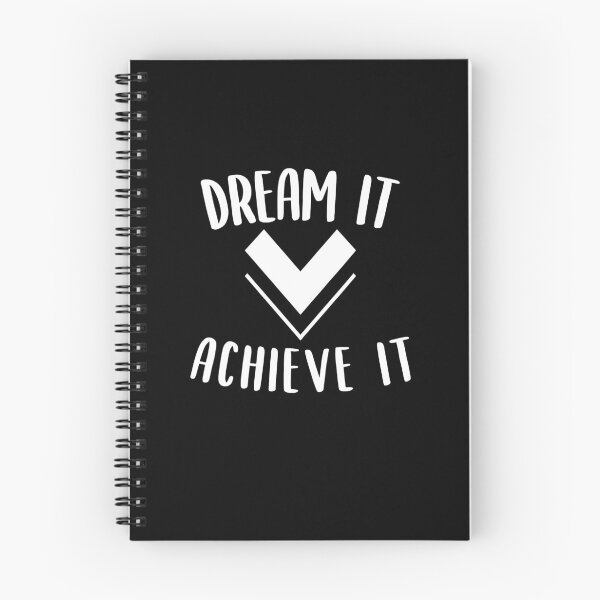 Item preview, Dream it achieve it Motivation Affirmation Message  designed and sold by JeffreyLittle.