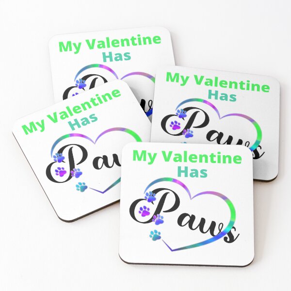 Item preview, My Valentine Has Paws designed and sold by Wheeler-Styl3.