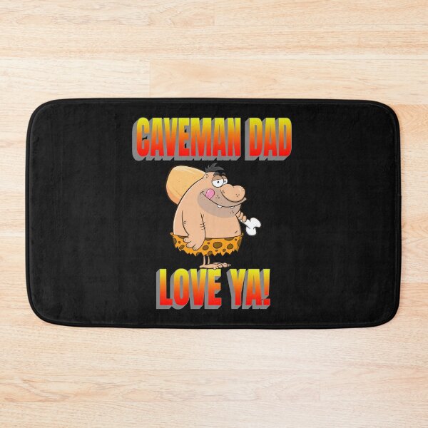 Item preview, CAVEMAN DAD, LOVE CAVEMAN, CAVEMAN VALENTINE, DORKY VALENTINE GIFT, designed and sold by R B Chrystal.
