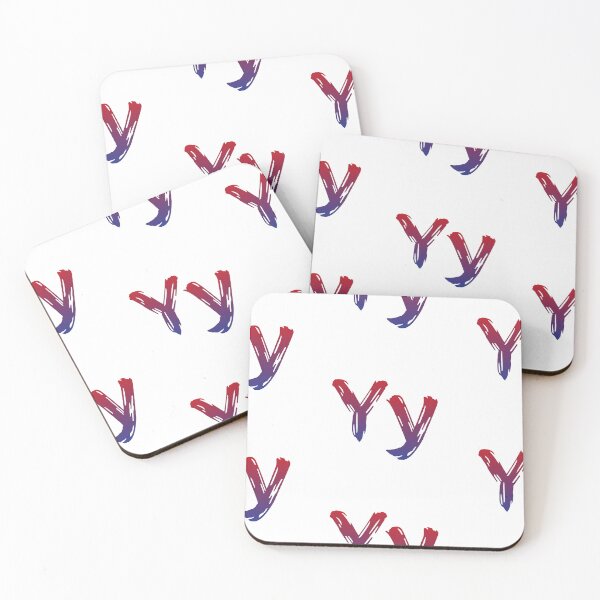 Item preview, Korean Calligraphy & Taegeukgi color style Alphabet Y, BrightJL ☆ ★ ♡ designed and sold by BrightJL.