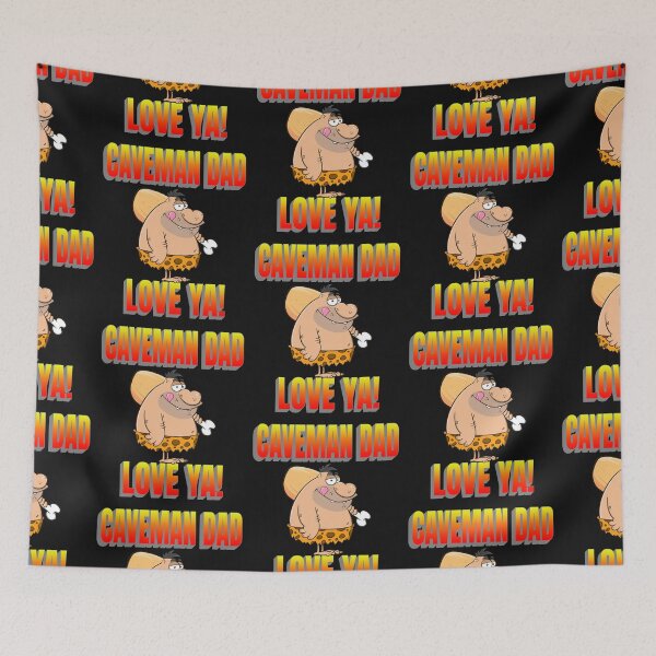 Item preview, CAVEMAN DAD, LOVE CAVEMAN, CAVEMAN VALENTINE, DORKY VALENTINE GIFT, designed and sold by R B Chrystal.