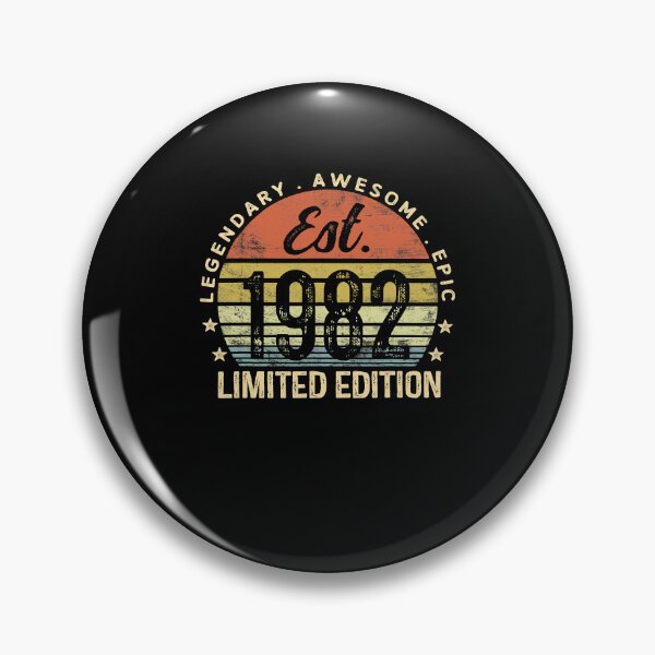 Item preview, Est 1982 Limited Edition 40th Birthday Gifts 40 Year Old designed and sold by OscarBernal.