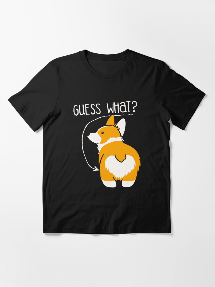 Alternate view of Love Corgi Butt dog Essential T-Shirt