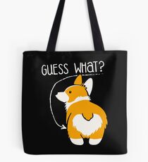 Love Corgi Butt dog Tote Bag