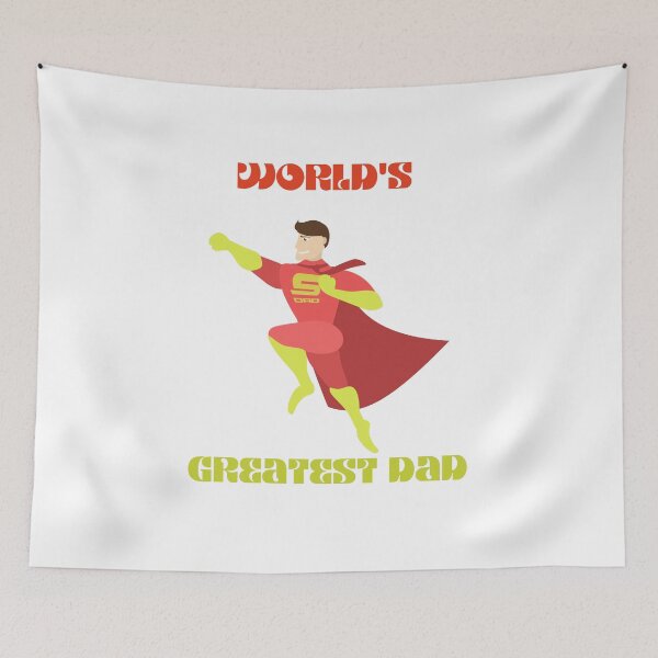 Item preview, World's Greatest dad on earth tshirt  designed and sold by SamXDesigns.
