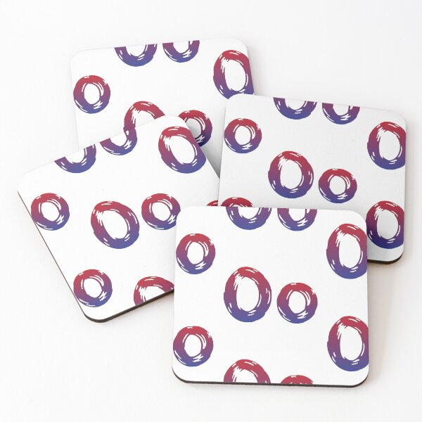 Item preview, Korean Calligraphy & Taegeukgi color style Alphabet O, BrightJL ☆ ★ ♡ designed and sold by BrightJL.