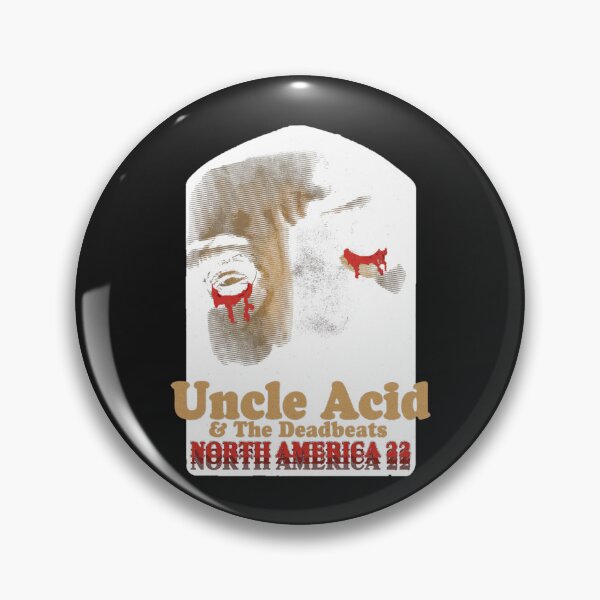 Item preview, Uncle Acid and the deadbeats North America 22 tour - White   designed and sold by Tifani-Lynnea.