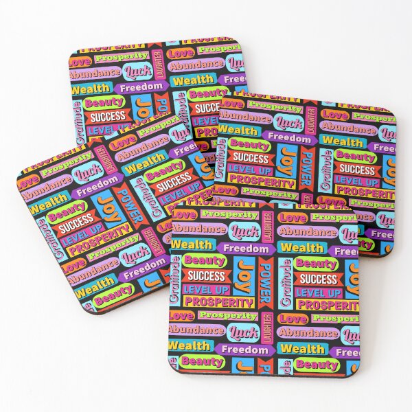 Item preview, High frequency words - Cute colorful law of attraction pattern designed and sold by Theleochick.