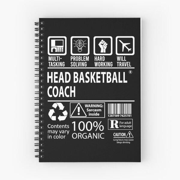 Item preview, Head Basketball Coach T Shirt - MultiTasking Certified Job Gift Item Tee designed and sold by sabinacsnm.