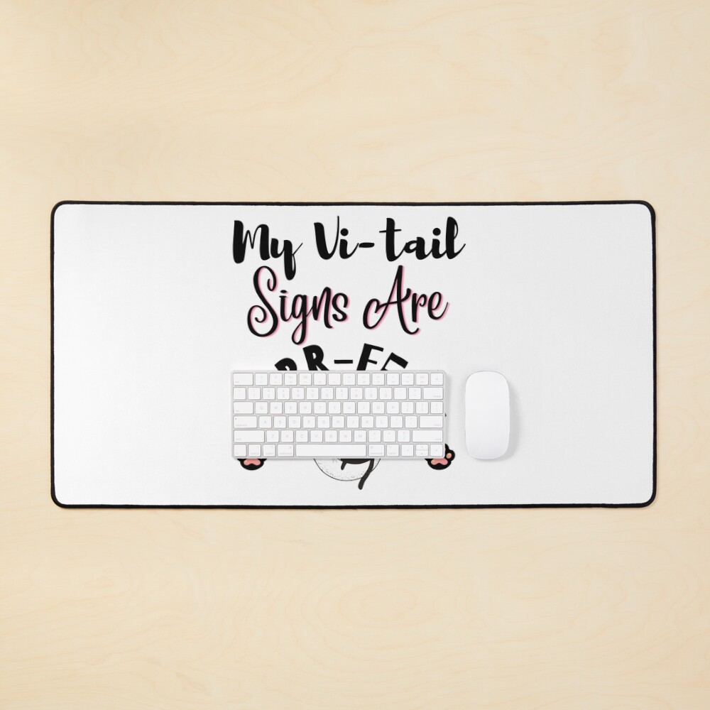 Item preview, Desk Mat designed and sold by ArtsyWhiskers.