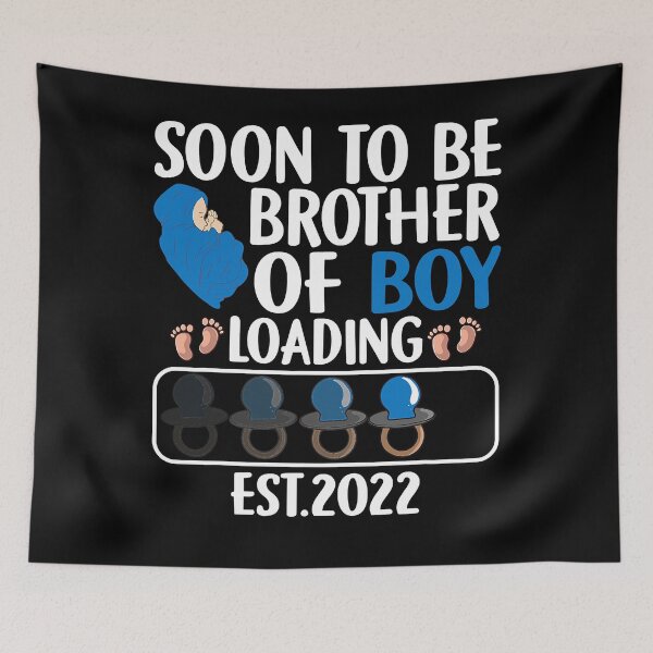 Item preview, First Time Brother Of Boy Soon To Be Brother Est 2022  designed and sold by OscarBernal.