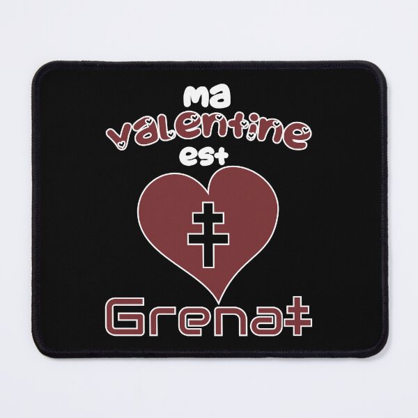 Item preview, Women's Football Supporter Gift Metz Valentine's Day designed and sold by RomualdGR.