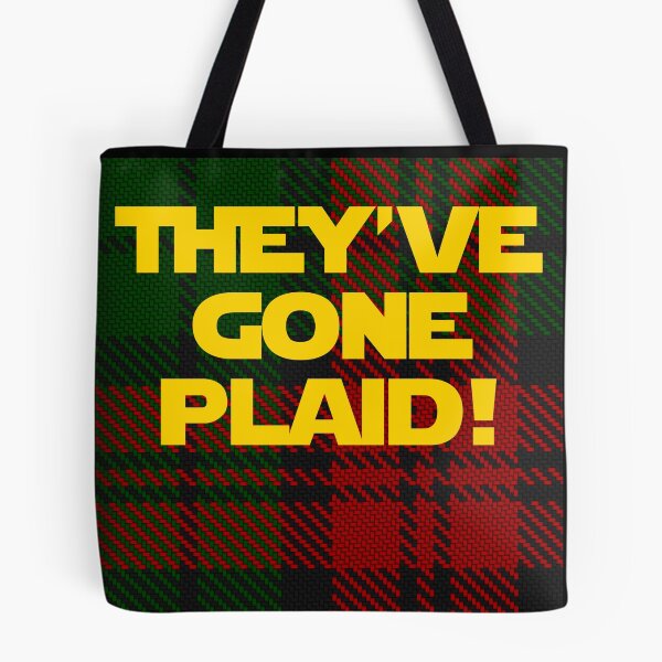 Item preview, They've Gone Plaid! designed and sold by barrelroll909.