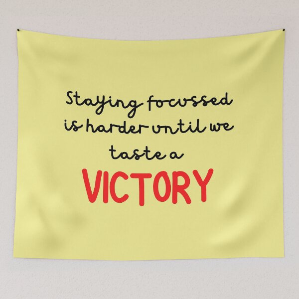 Item preview, Stay Focussed, motivated, Enthusiastic Word Design  designed and sold by WarloftersS.