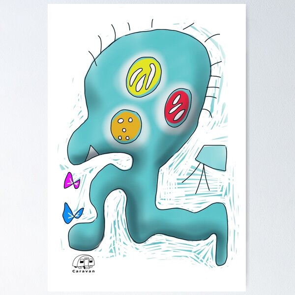 Item preview, 150. Aqua man designed and sold by CaravanArt.