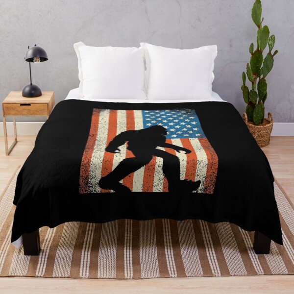 Item preview, Bigfoot Sasquatch I Believe Patriot American Flag designed and sold by danieljames11.