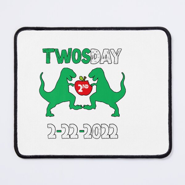 Item preview, Twosday 2222022 2nd Grade Tuesday Teaching 2nd Grade TRex T-Shirt designed and sold by AltenburMaritza.