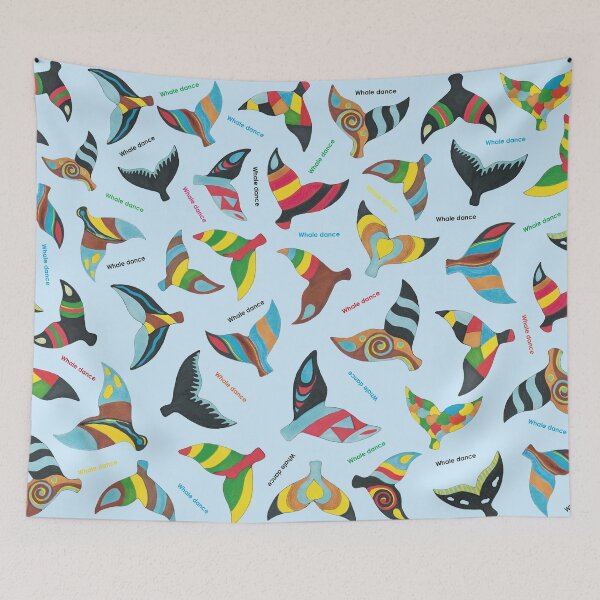 Item preview, Whale dance designed and sold by ArtBannerDesign.