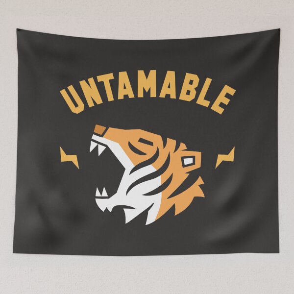 Item preview, Untamable Fierce Tiger Roar designed and sold by rustydoodle.