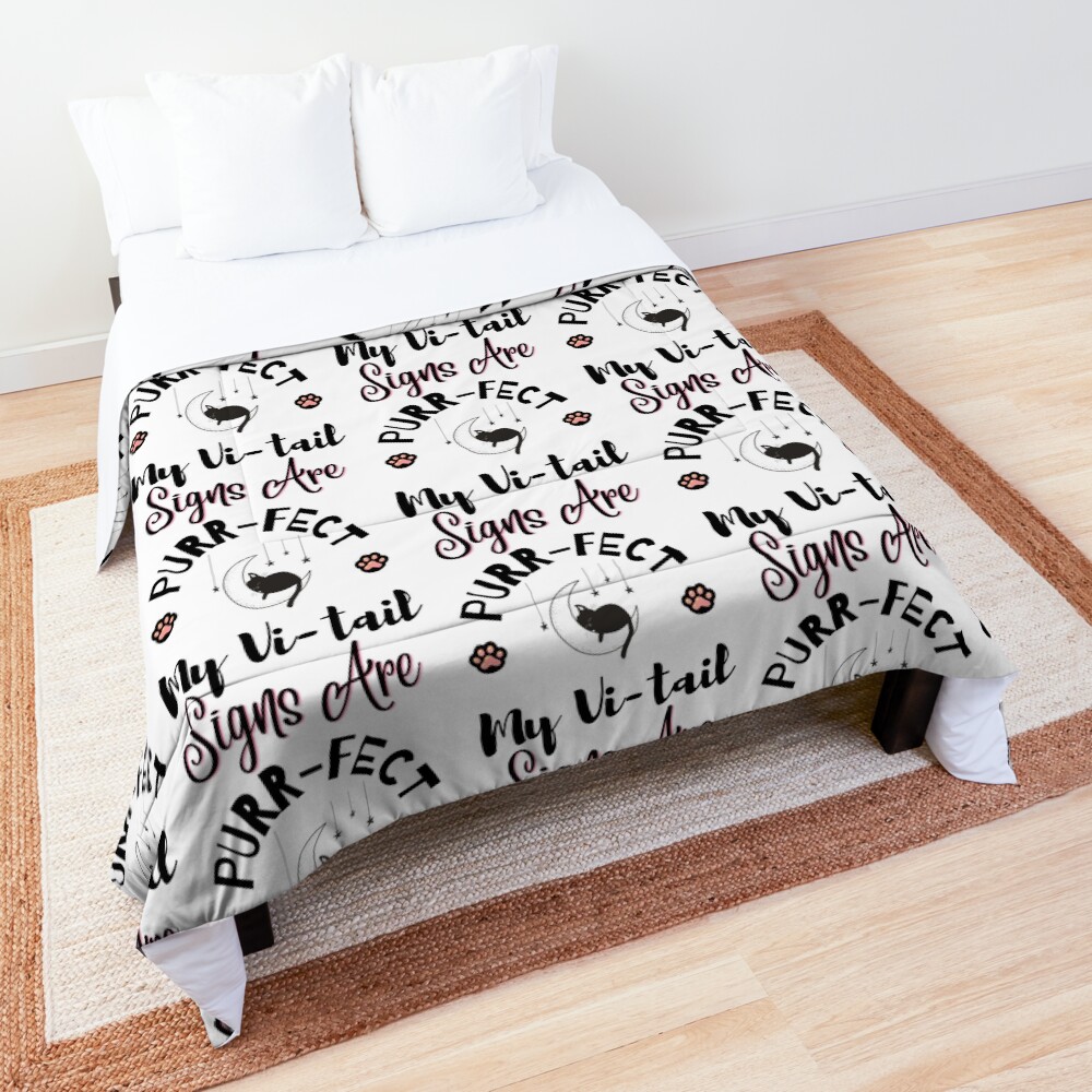 Item preview, Comforter designed and sold by ArtsyWhiskers.